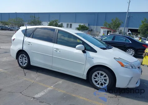 2014 Toyota Prius V Two from USA, damaged, VIN JTDZN3EU9E3358385